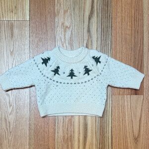 Rylee + Cru Fair Isle Tree Sweater